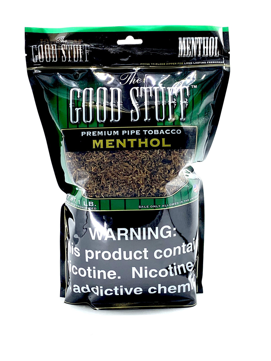 Good Stuff Menthol Pipe Tobacco 6 oz. Bag – Tobacco Stock