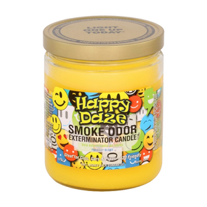 Smoke Odor Exterminator Candle 13oz Jar- Happy Daze