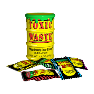 Toxic Waste Yellow Drums