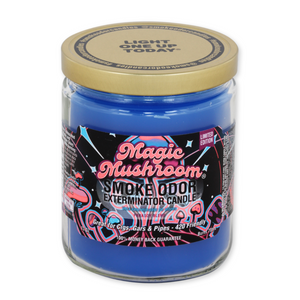 Smoke Odor Exterminator Candle 13oz Jar- Magic Mushroom