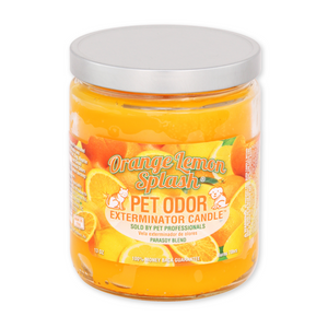 Smoke Odor Exterminator Candle 13oz Jar- Orange Lemon Splash