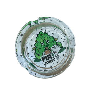 Glass Ashtray Mr. Joint Design