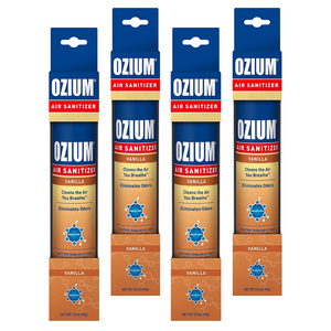 Ozium Sprays 3.5oz x 4ct Vanilla