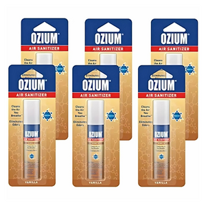 Ozium Sprays 0.8oz x 6ct Vanilla