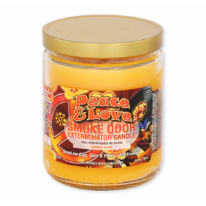 Smoke Odor Exterminator Candle 13oz Jar- Peace and Love