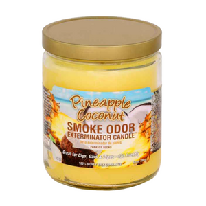 Smoke Odor Exterminator Candle 13oz Jar- Pineapple Coconut