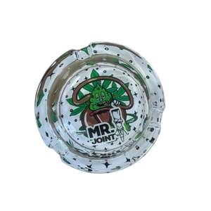 Glass Ashtray Mr. Joint Design