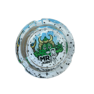 Glass Ashtray Mr. Joint Design