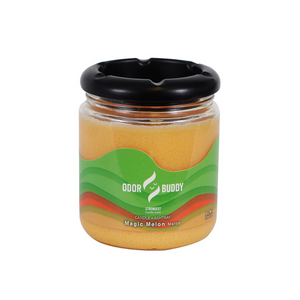 Odor Buddy Candle and Ashtray 12oz Magic Melon