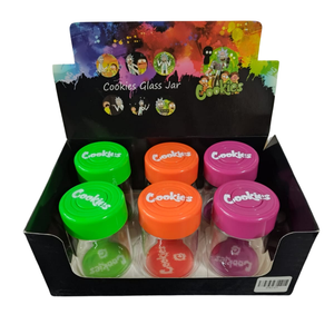 Cookies Glass Stash Jar Light Up Cookies Assorted Colors