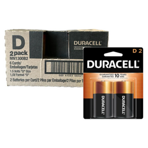 Duracell D Batteries 2-Pack