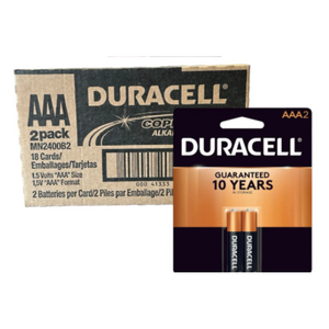 Duracell AAA Batteries 2-Pack