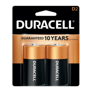 Duracell D Batteries 2-Pack