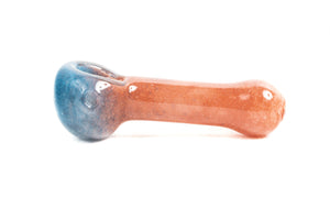 MIXED FRIT SPOON HAND PIPE | 2.5 INCH