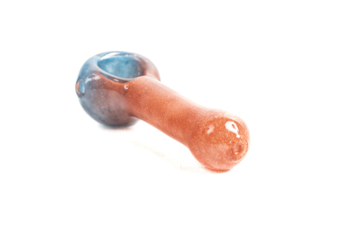 MIXED FRIT SPOON HAND PIPE | 2.5 INCH