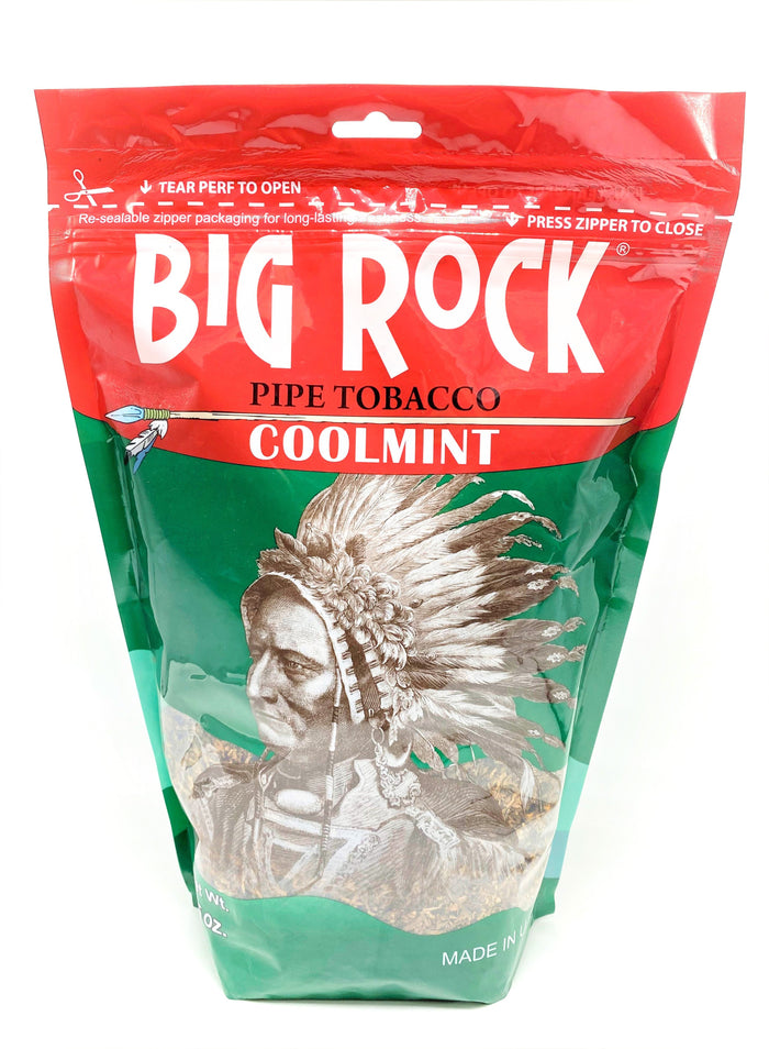 Big Rock Pipe Tobacco Cool Mint 16oz