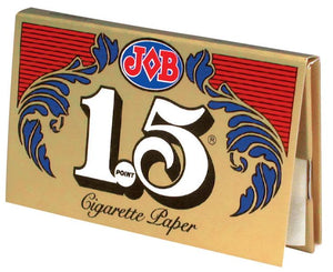 JOB ROLLING PAPERS 1.5 GUMMED 24 BOOKS OF 24 LEAVES