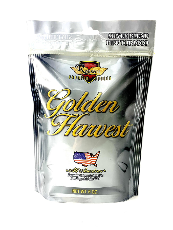 Golden Harvest Pipe Tobacco Silver Blend 6oz