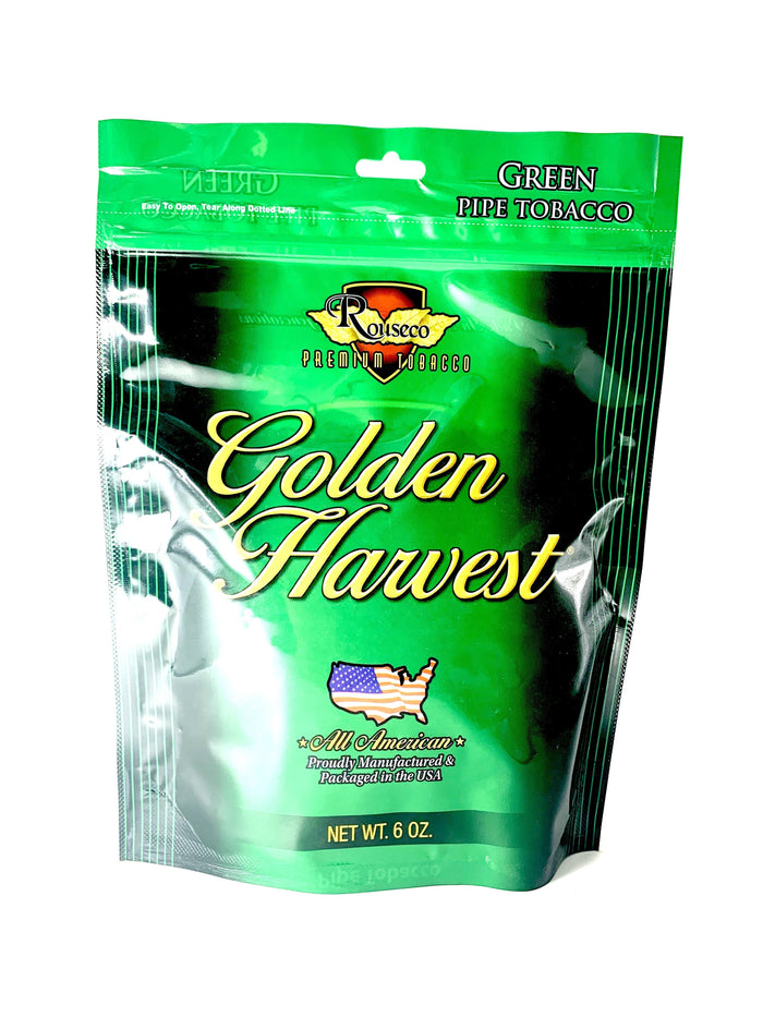 Golden Harvest Pipe Tobacco Mint Blend 6oz