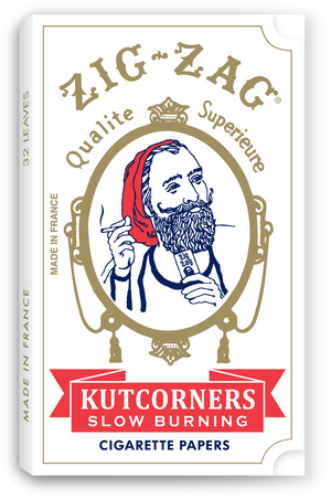 ZIG ZAG ROLLING PAPERS KUTCORNERS 24 PACK OF 32 LEAVES