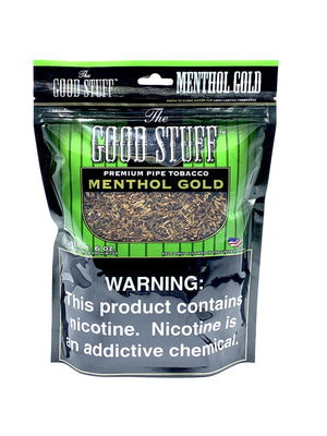 Good Stuff Pipe Tobacco Menthol Gold 6oz
