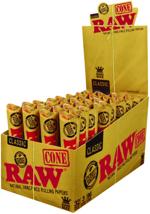 RAW CLASSIC PRE ROLLED KING SIZE CONES