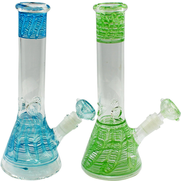 10" Colored Water Pipe w/ Ice Catcher - XW105