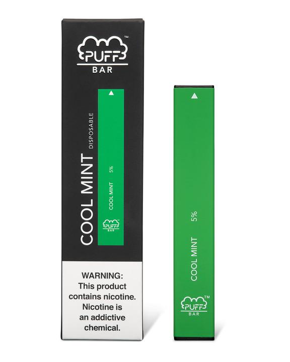 PUFF BAR DISPOSABLE DEVICE COOL MINT