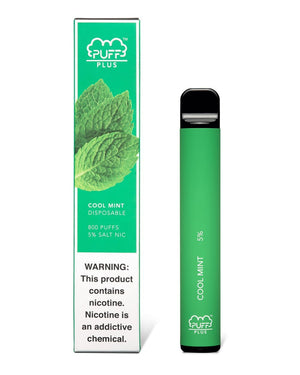 PUFF PLUS DISPOSABLE DEVICE COOL MINT