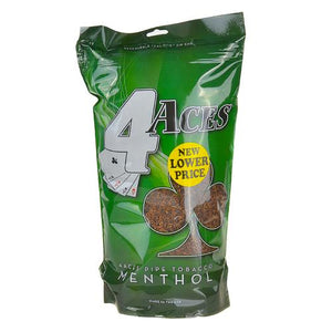 4 Aces Pipe Tobacco Menthol Mint 16oz