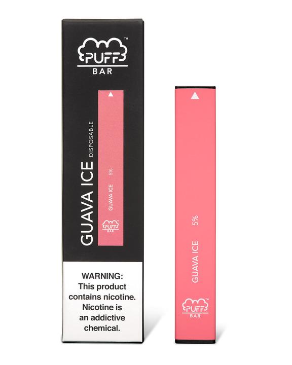 PUFF BAR DISPOSABLE DEVICE GUAVA ICE