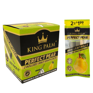 KING PALM ROLLIES PERFECT PEAR – 2 ROLLS