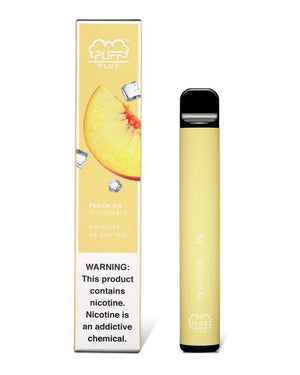 PUFF PLUS DISPOSABLE DEVICE PEACH ICE