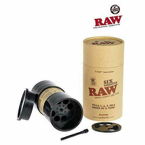 RAW SIX SHOOTER FOR KING SIZE CONE
